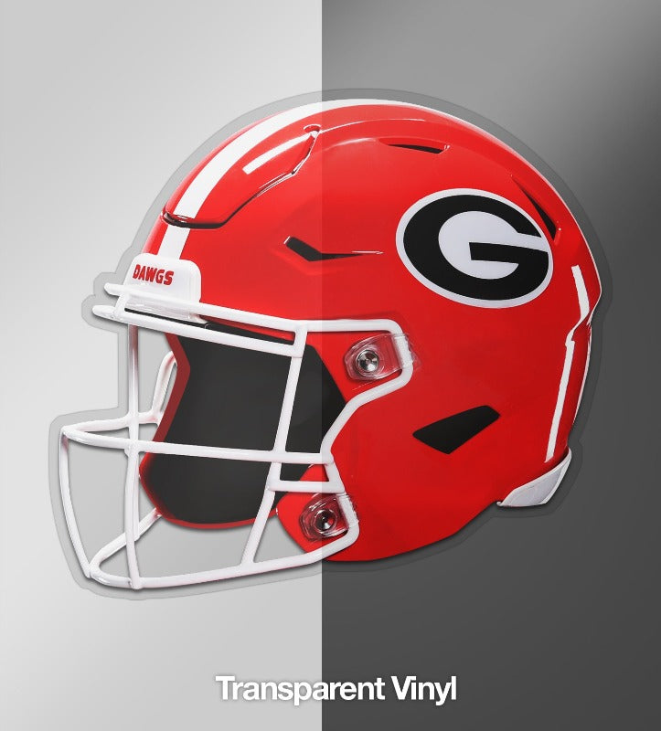 What is with these funky helmet decals? - Dawgs By Nature