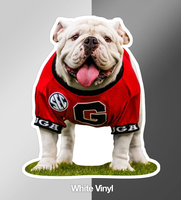 UGA Georgia Bulldogs Sticker Uga X Mascot Premium UV Vinyl Die